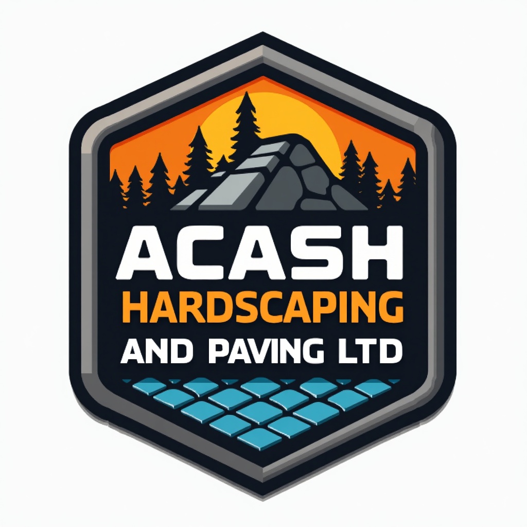 Acash Hardscaping logo
